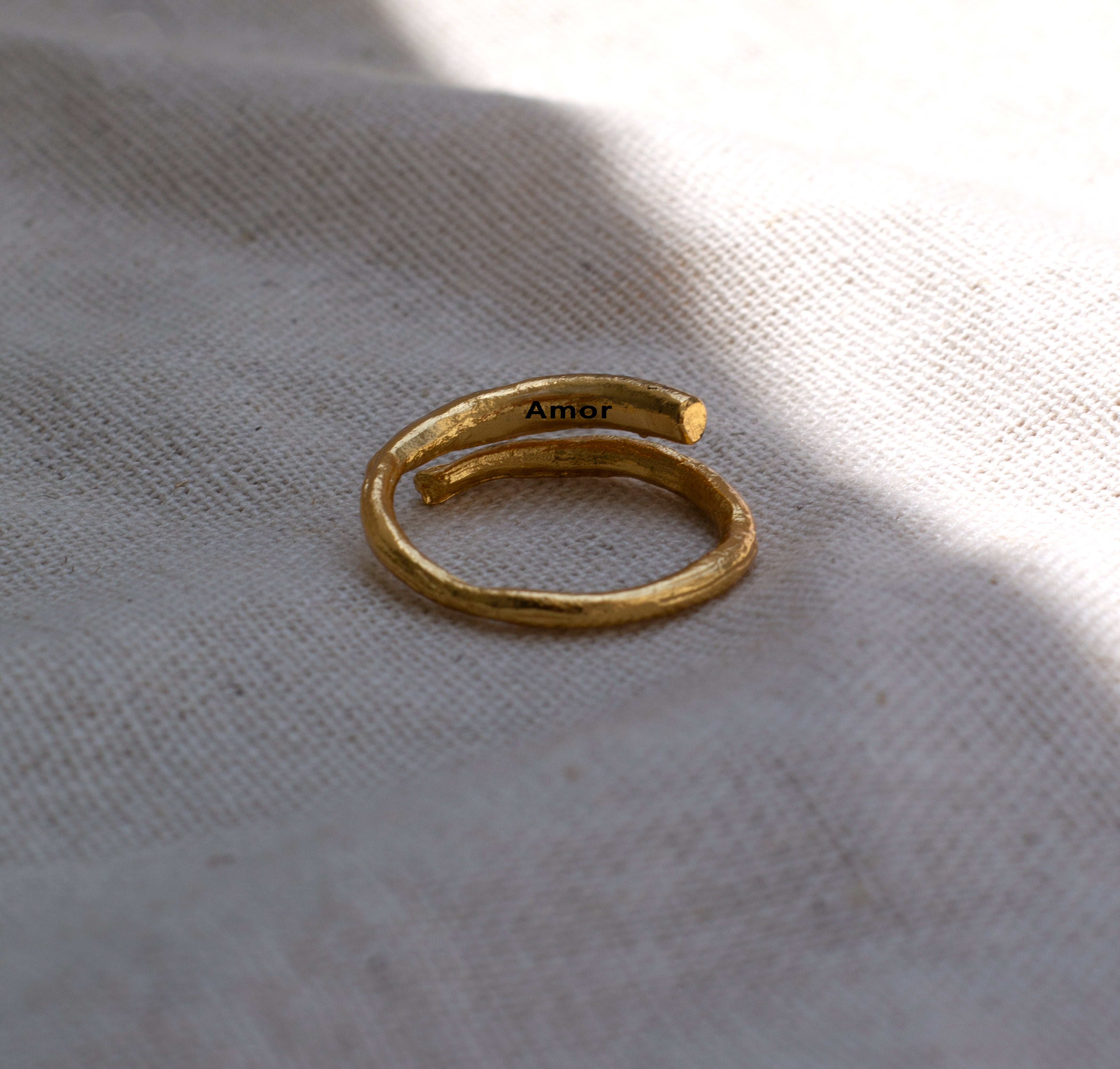Anillo ramita para personalizar