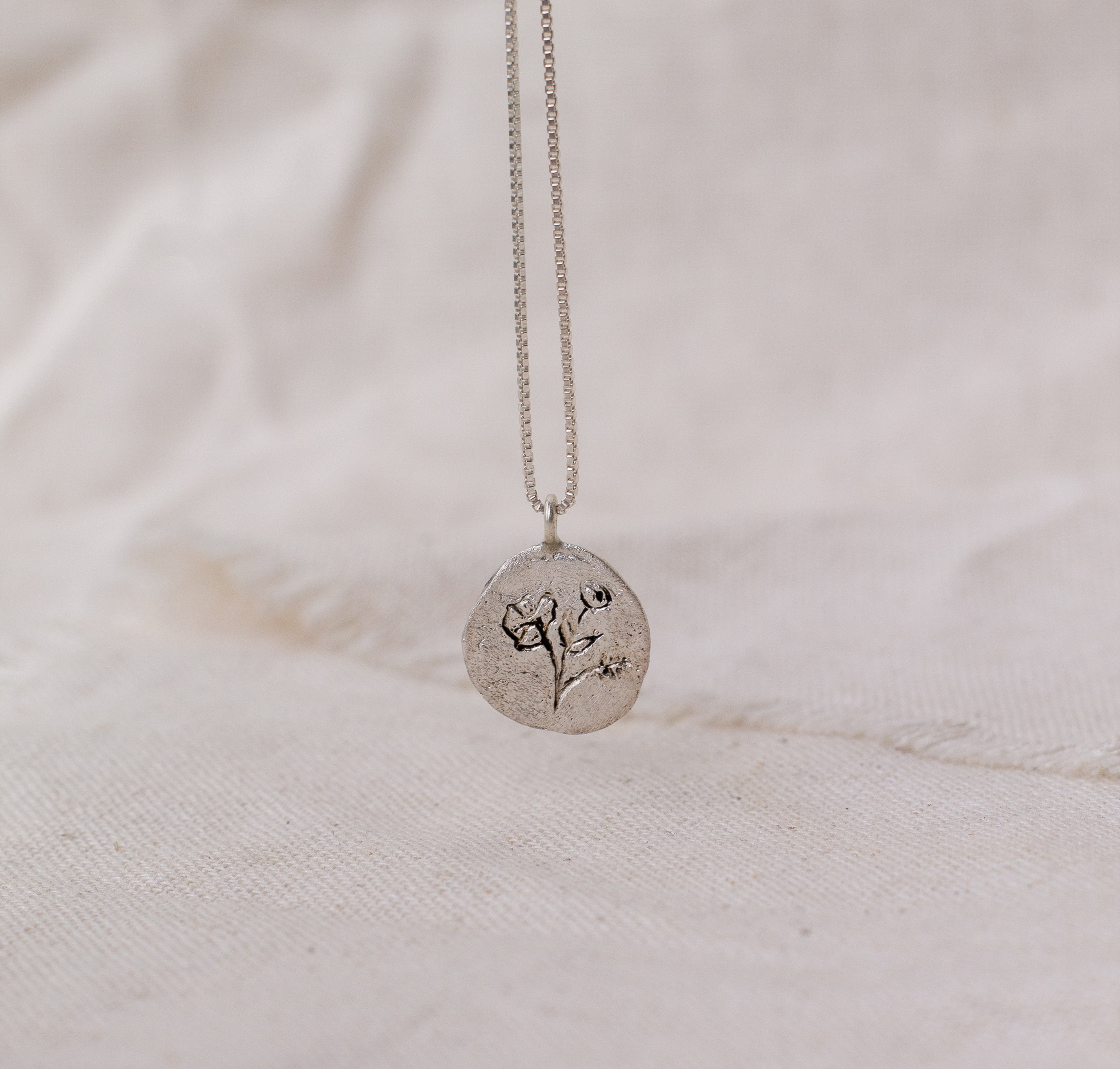Collar moneda personalizada (Plata ley950)