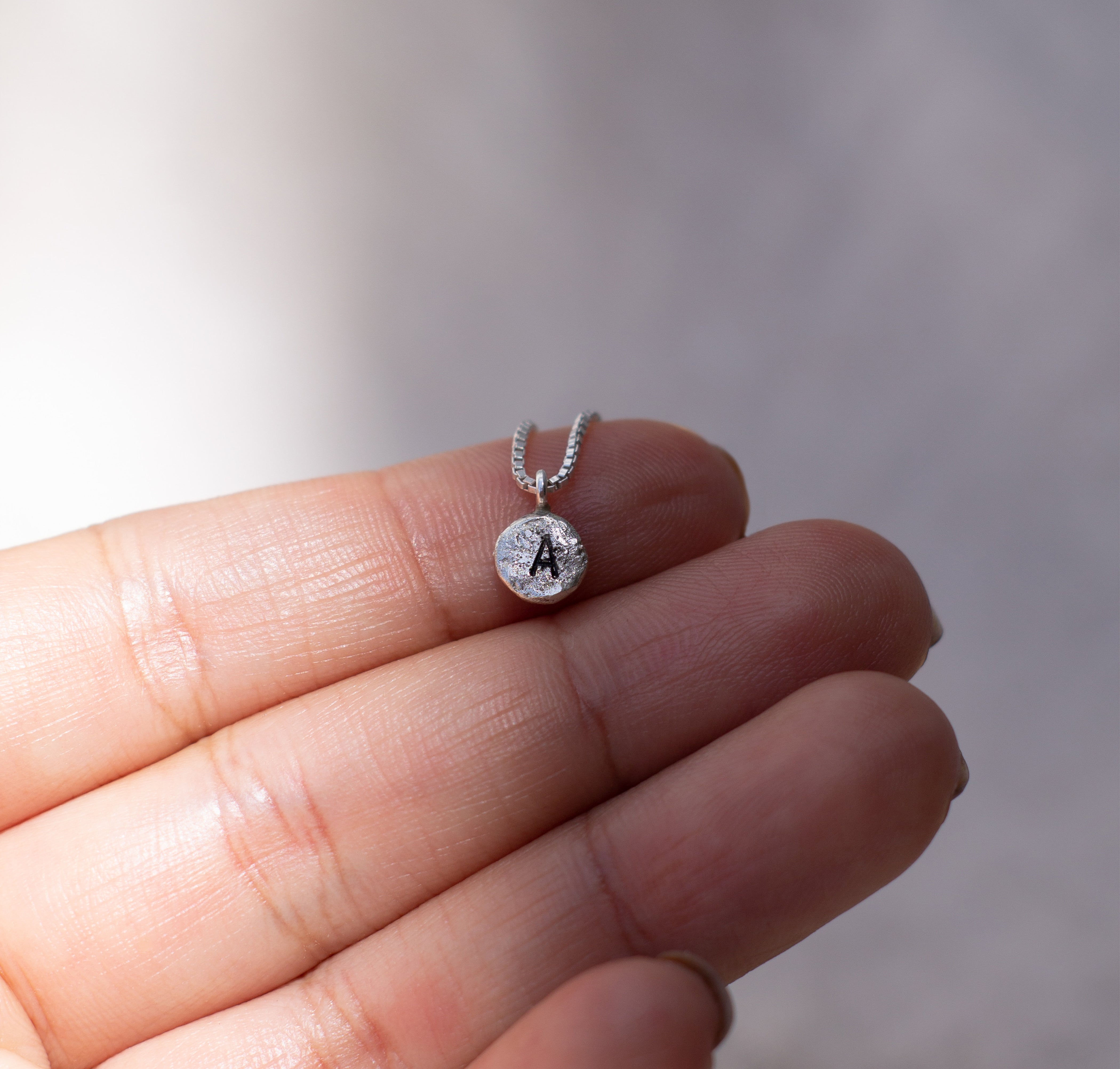 Collar moneda mini (Plata ley950)