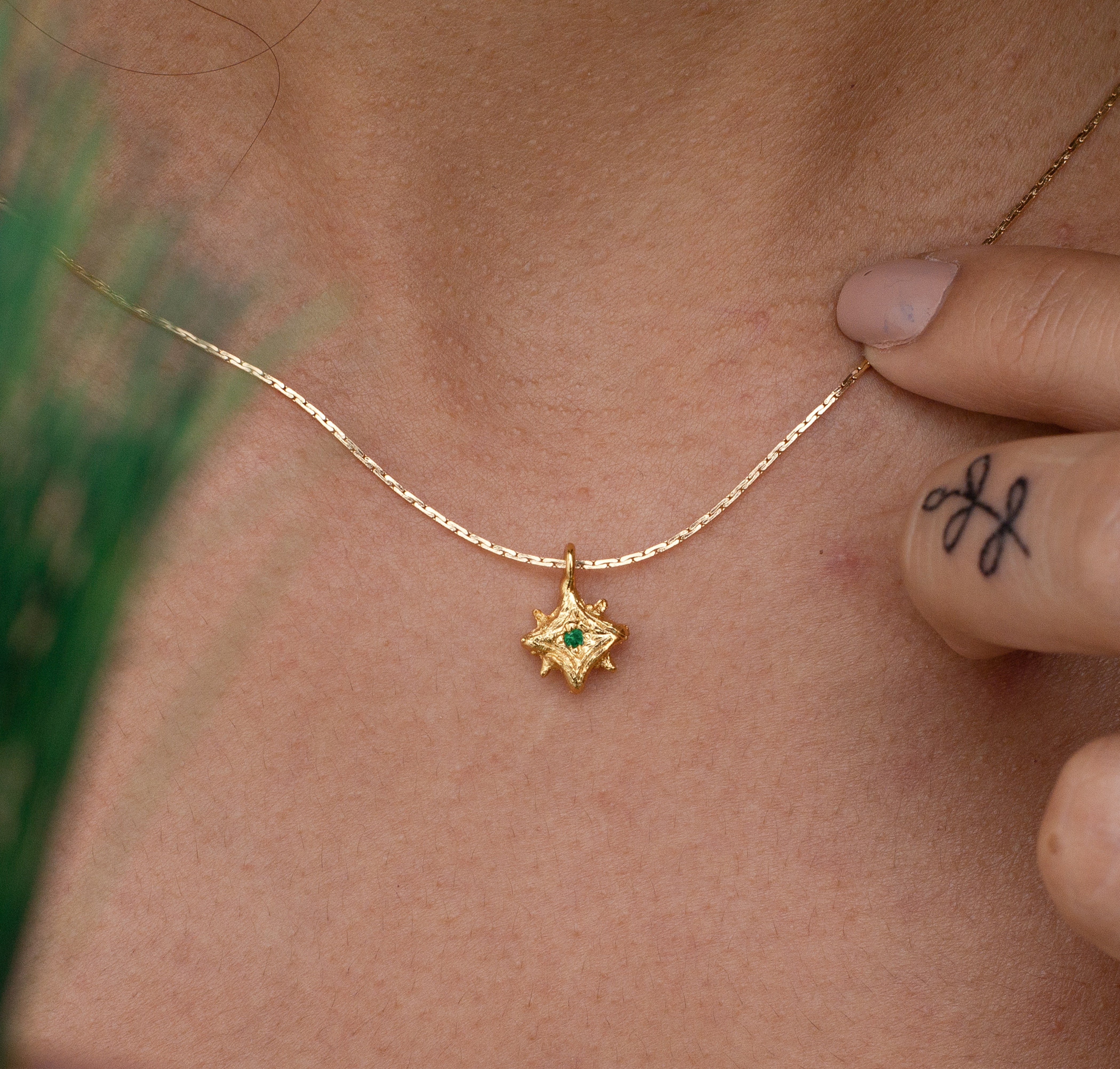Collar mini estrella