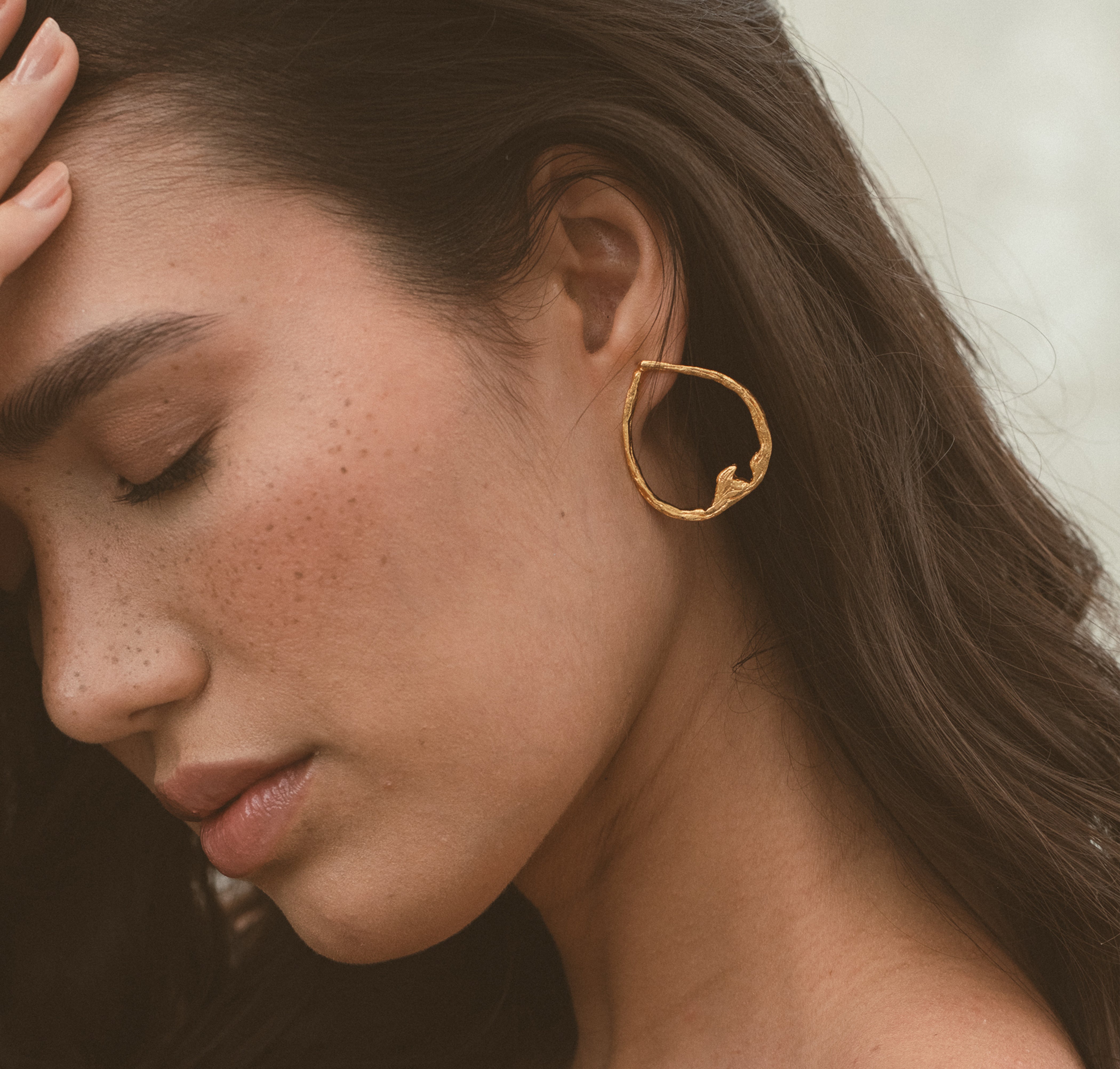 Aretes Aro mar