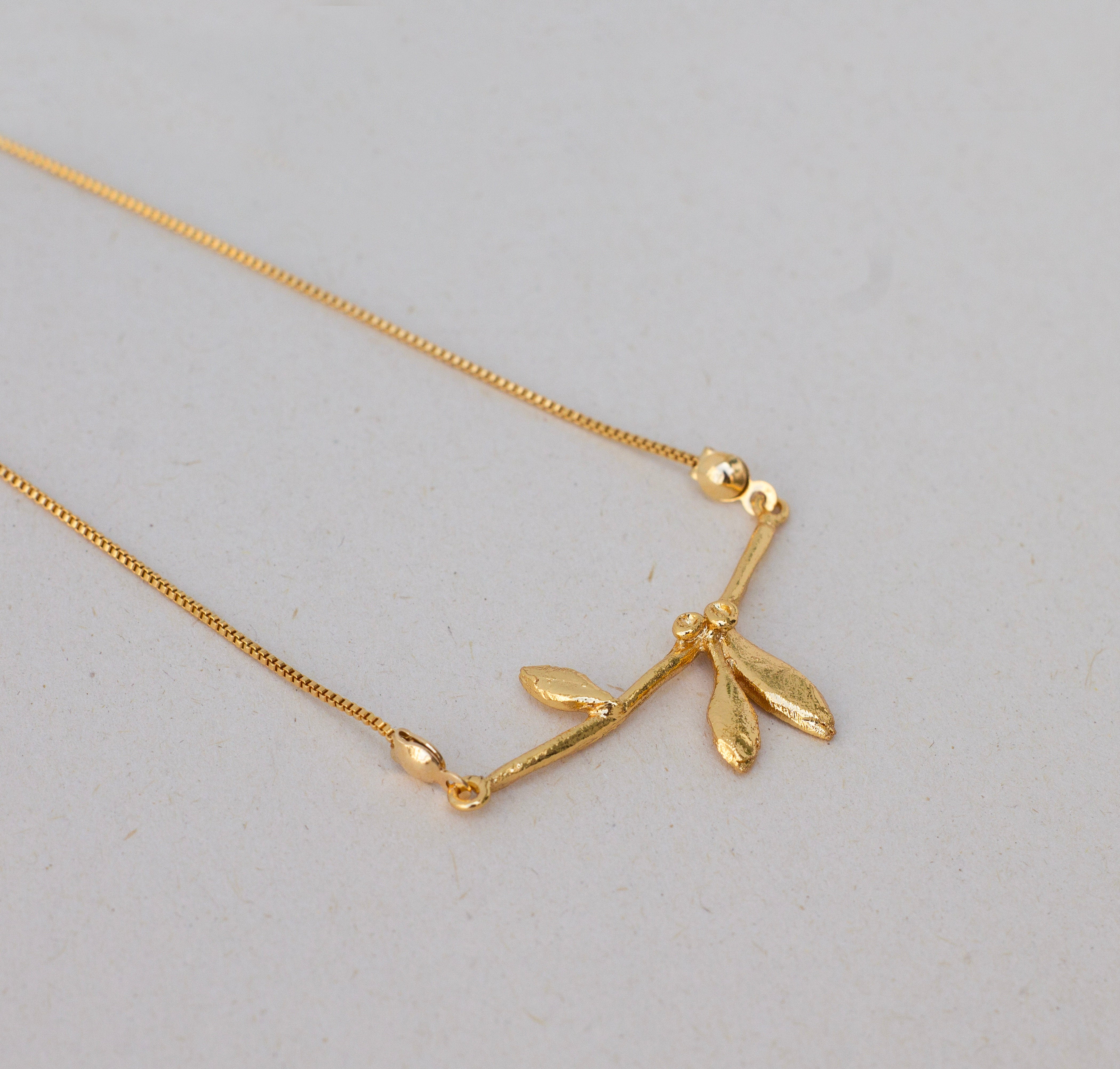 Collar dije Rama olivo