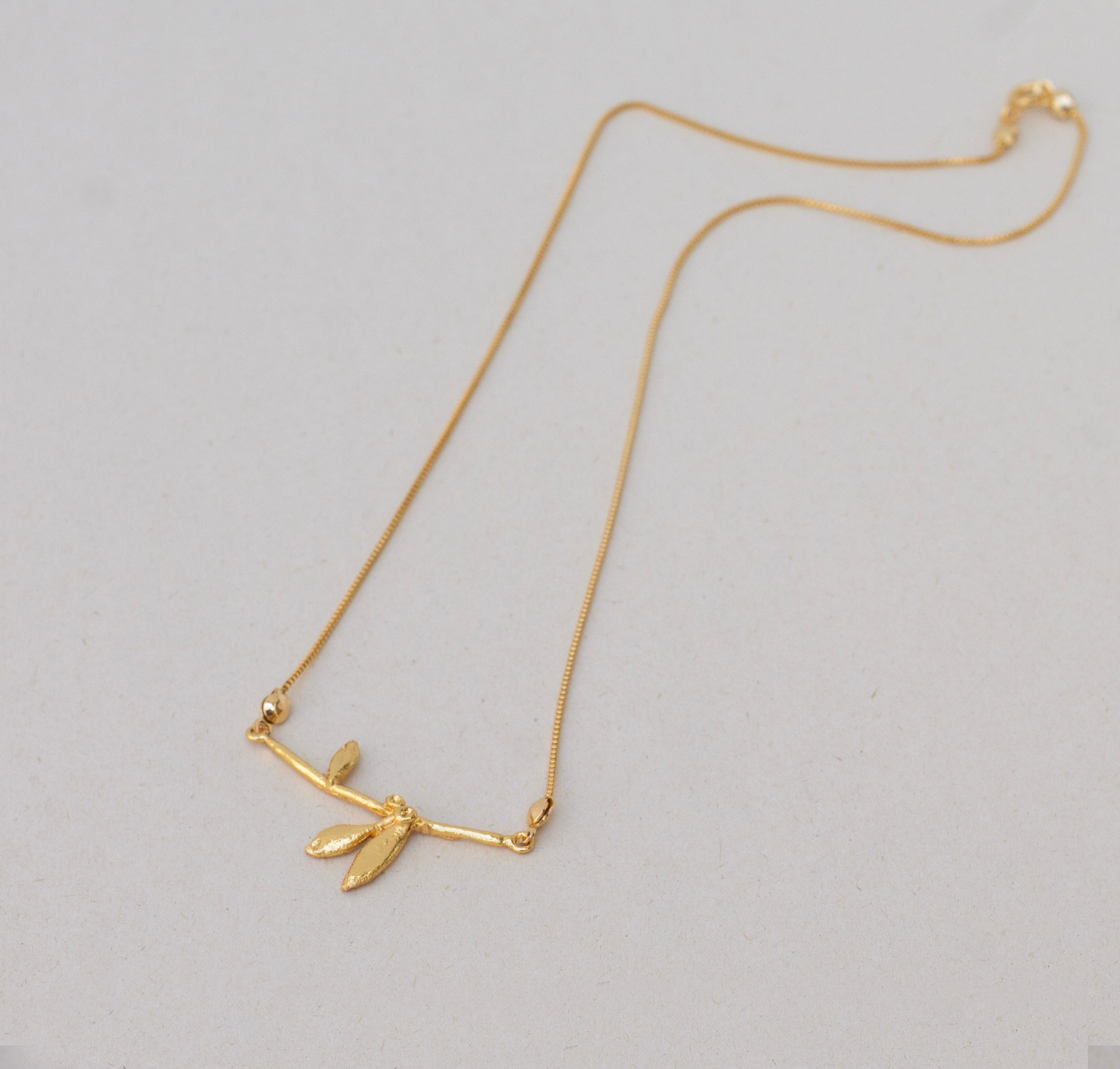 Collar dije Rama olivo