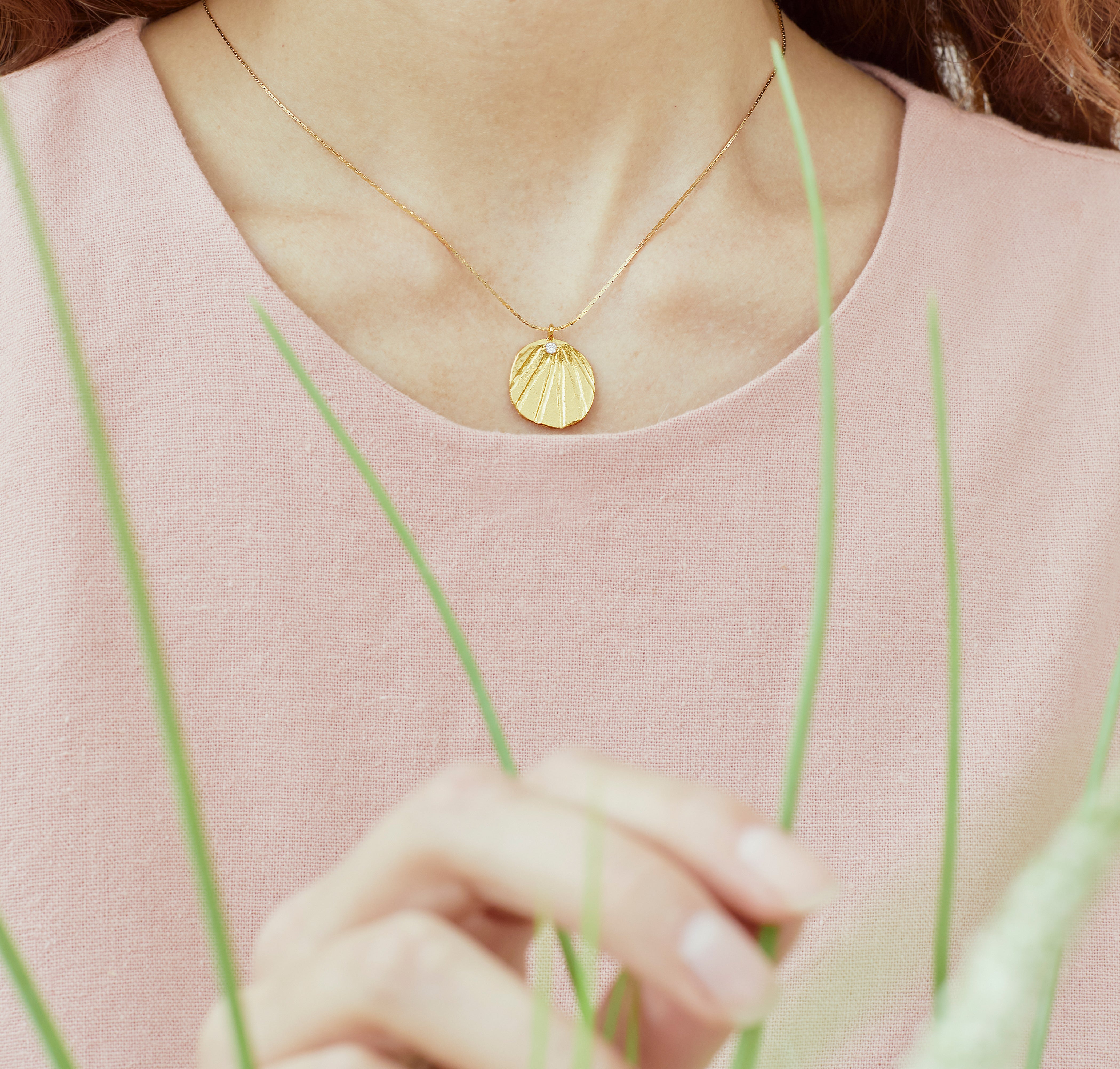 Collar Sol y Surcos
