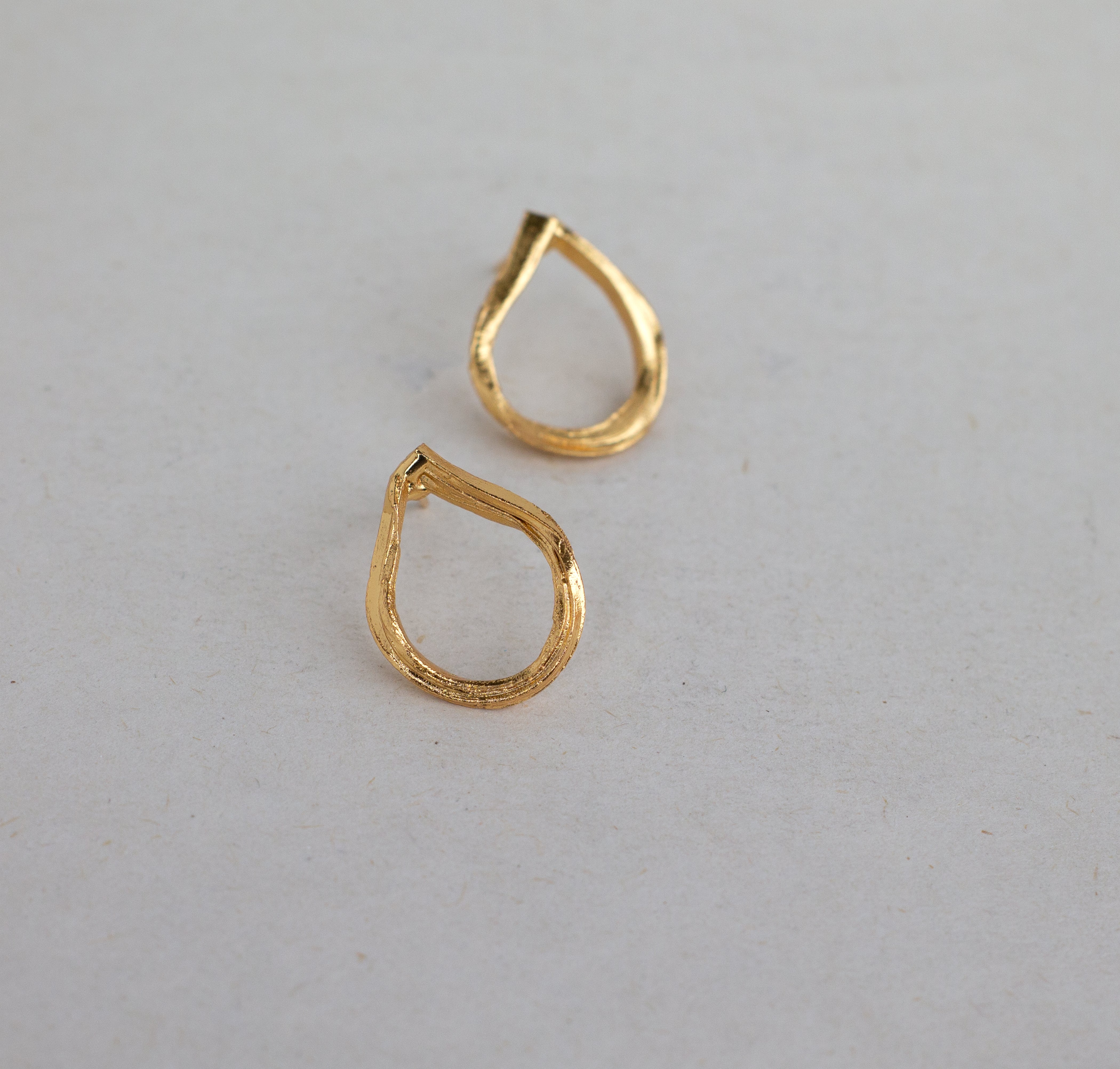 Arete doble aro surco
