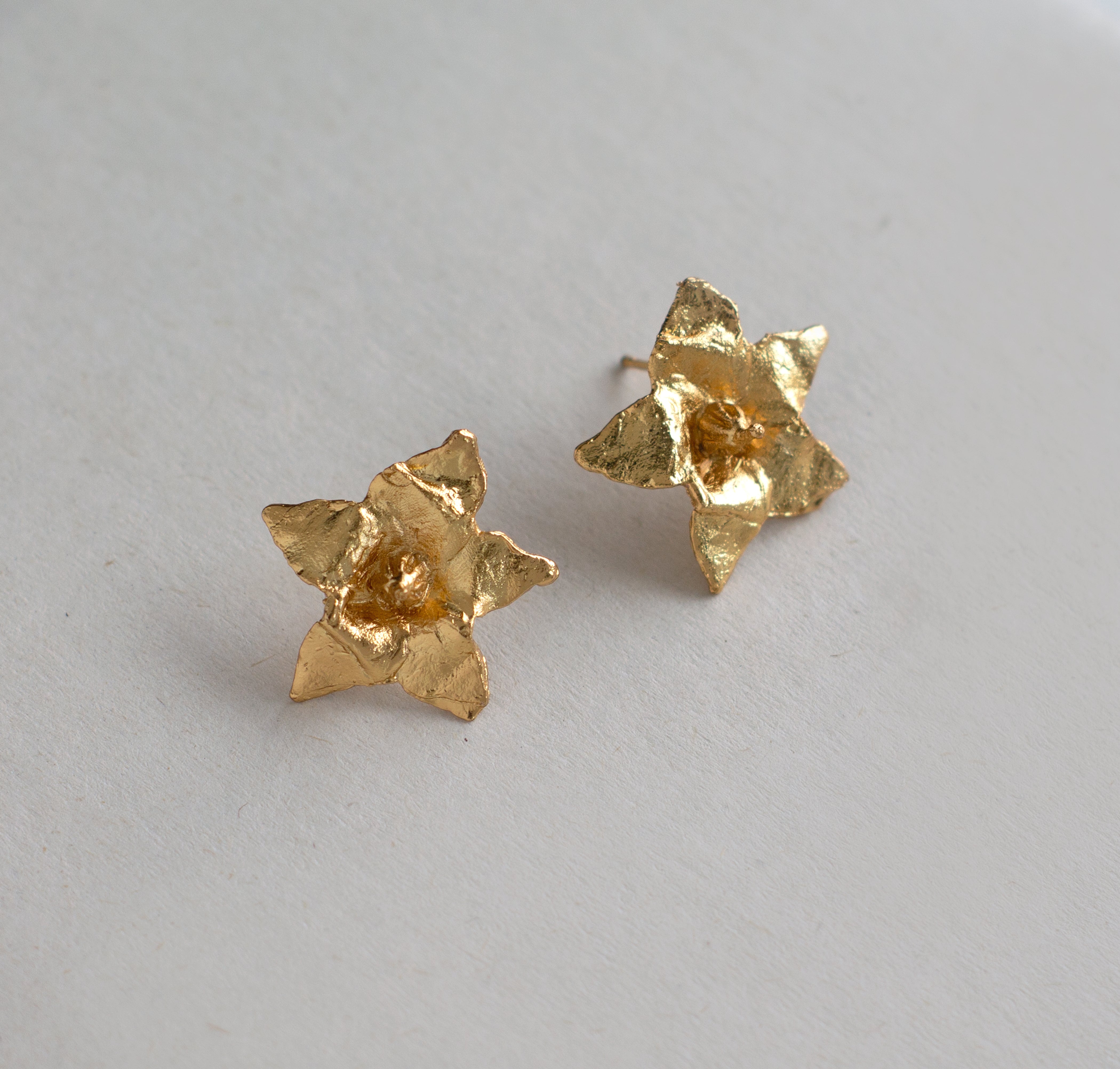 Arete flor papa