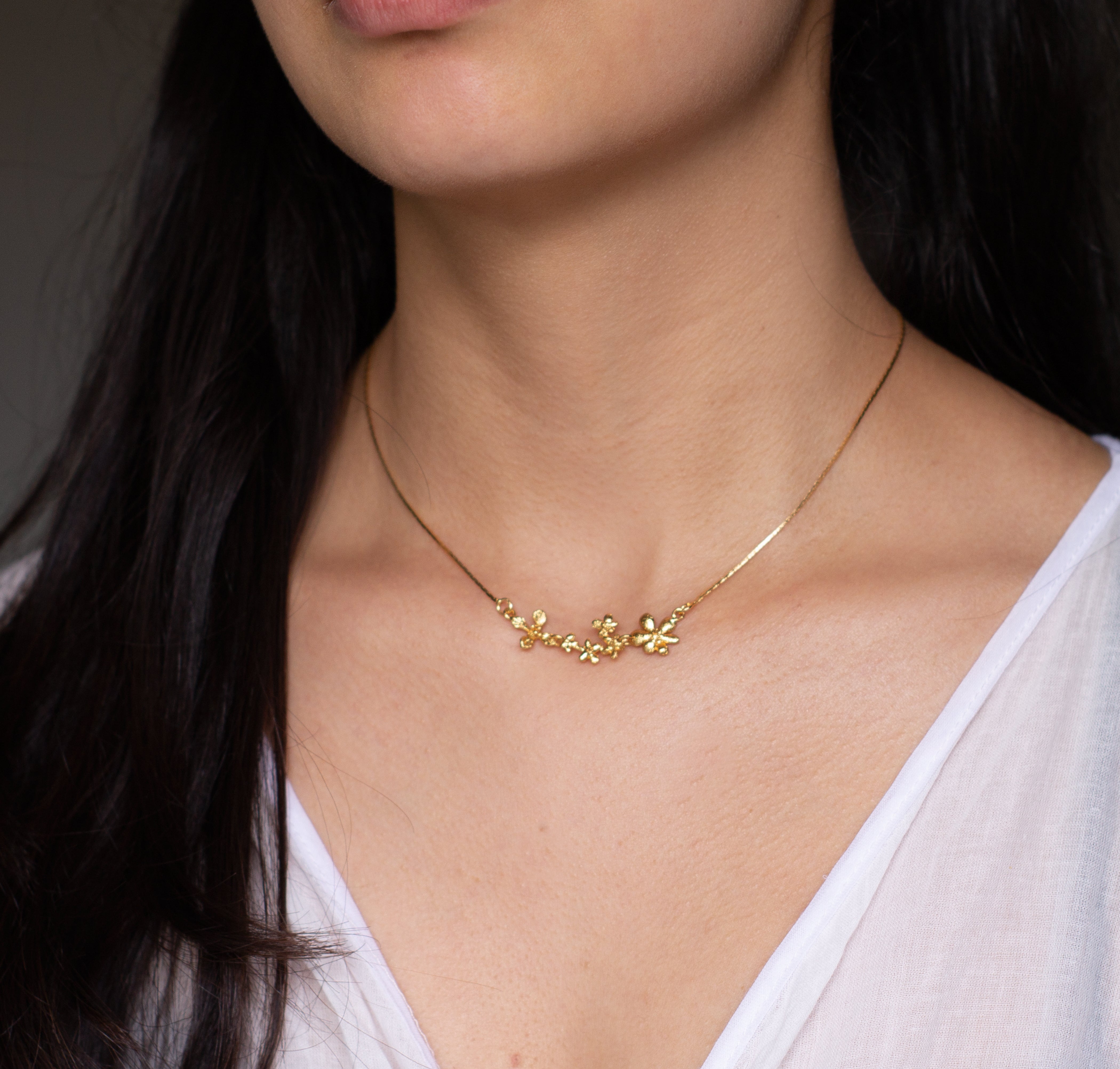 Collar Flores del campo