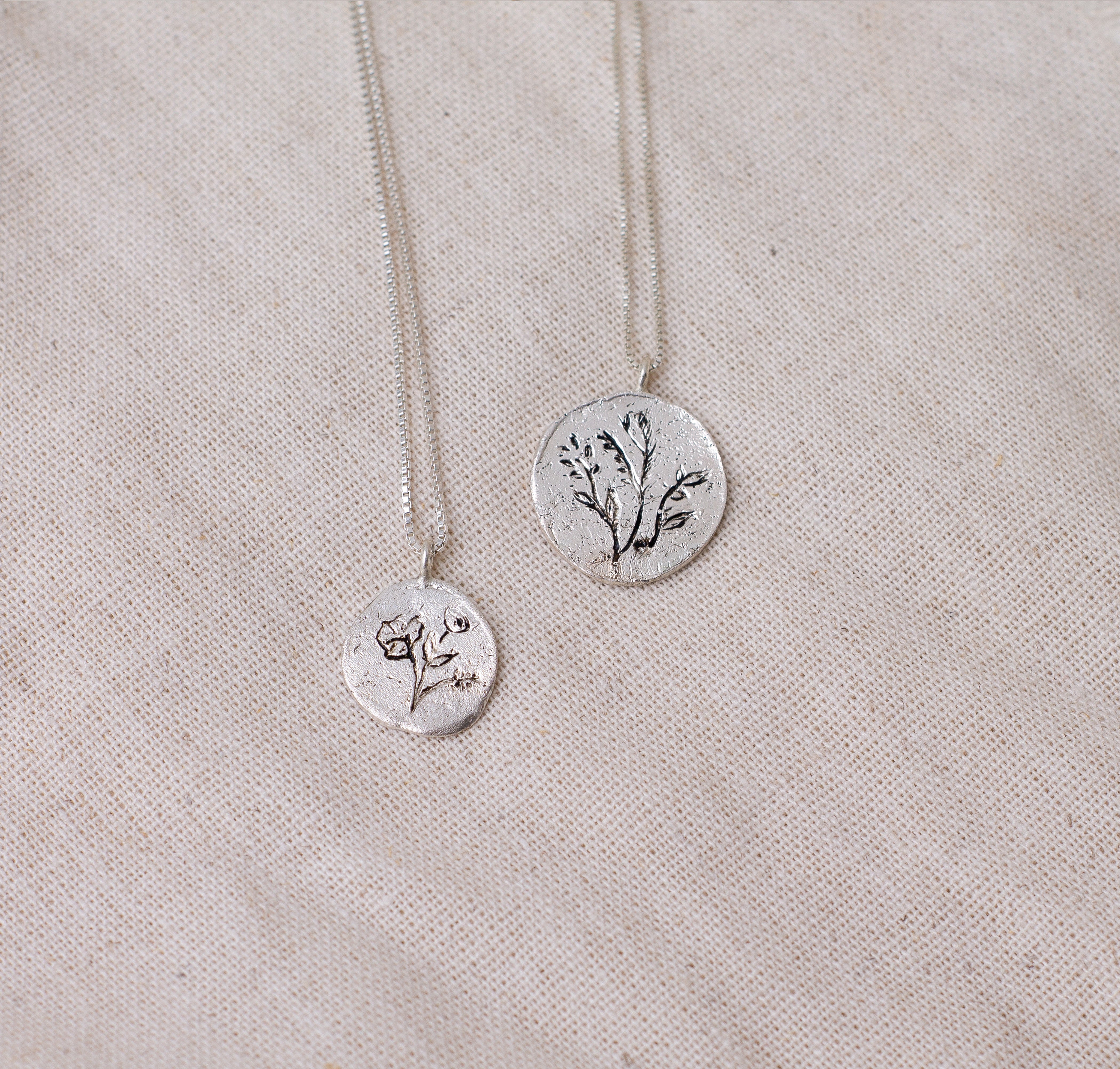 Collar moneda personalizada (Plata ley950)