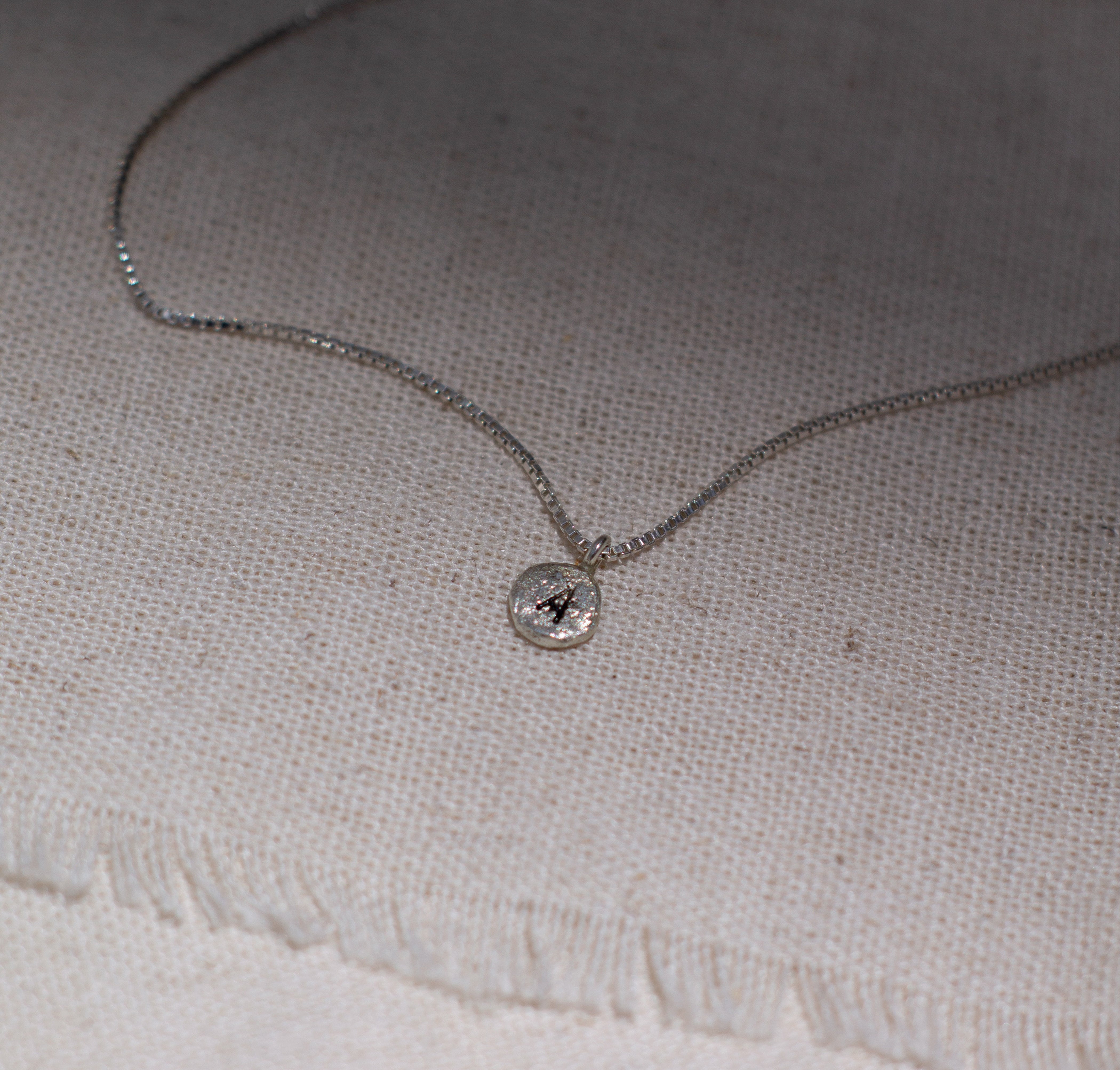 Collar moneda mini (Plata ley950)