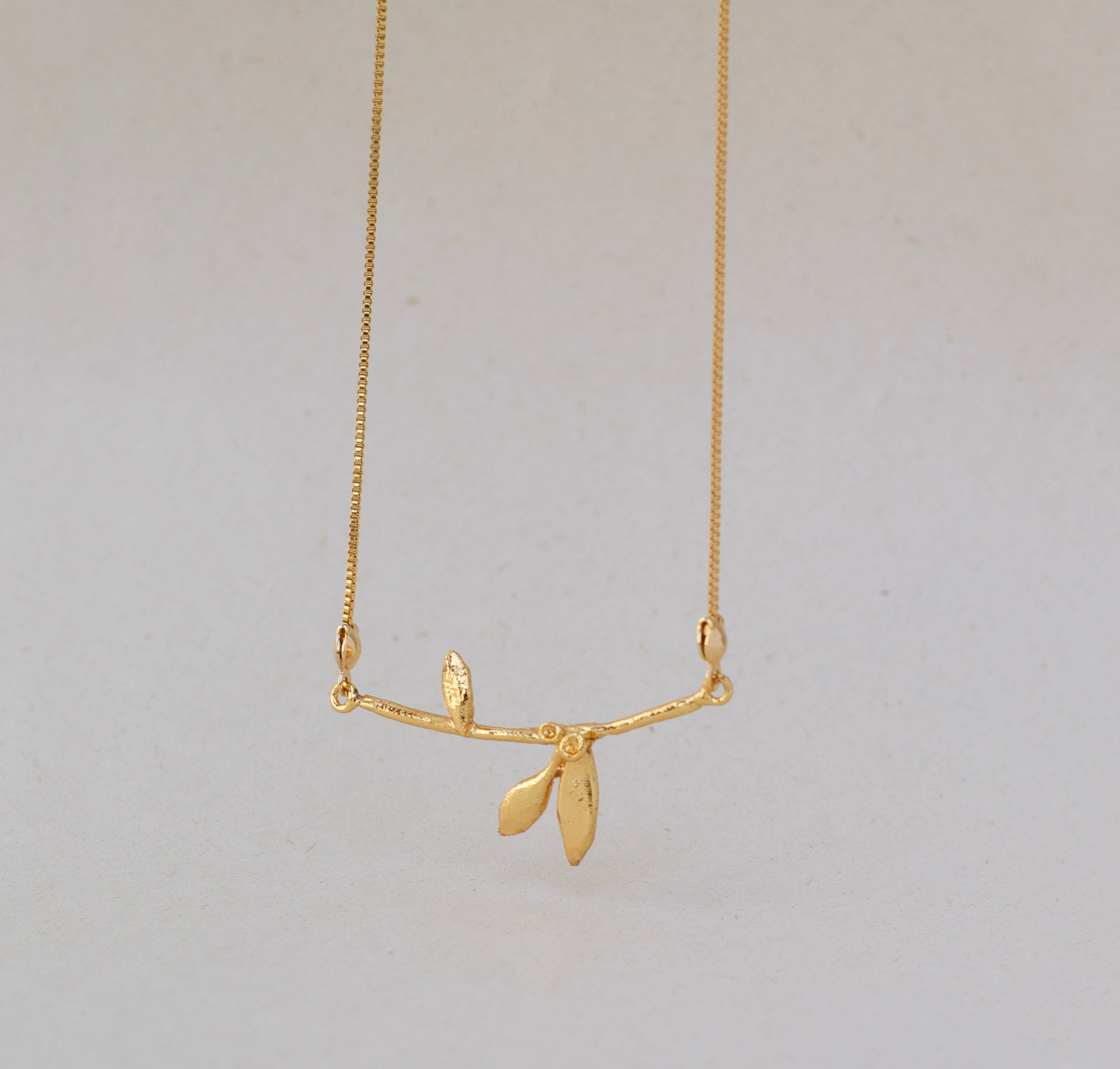 Collar dije Rama olivo