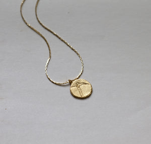 Collar Moneda azadón